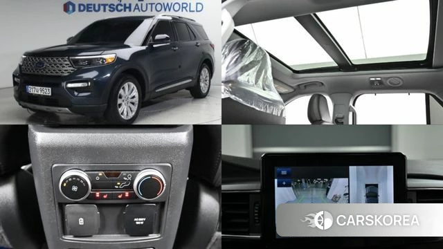 Ford Explorer 6th Generation 2023 Серый из Кореи