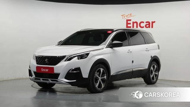 Peugeot 5008 second generation 2018 Белый из Кореи