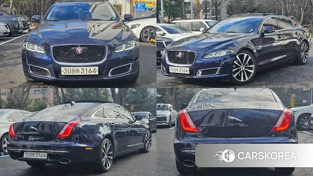 Jaguar All New XJ 2019 Синий из Кореи