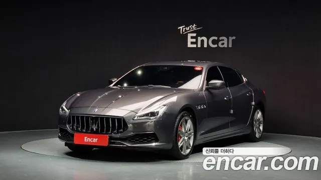 Maserati Quattroporte 2019 Серый из Кореи