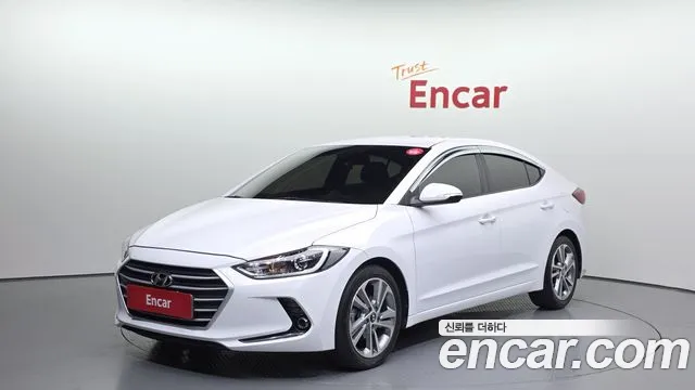 Hyundai Avante AD 2018 Белый из Кореи