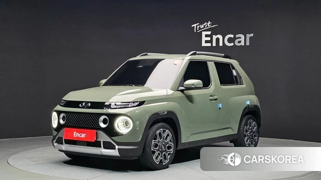 Hyundai Casper 2023 Светло-зеленый из Кореи