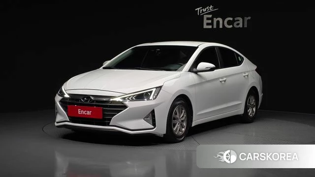 Hyundai The New Avante AD 2018 Белый из Кореи
