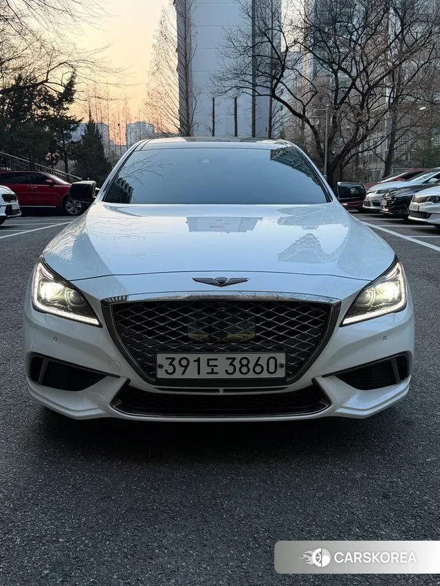 Genesis G80 2019 Белый из Кореи