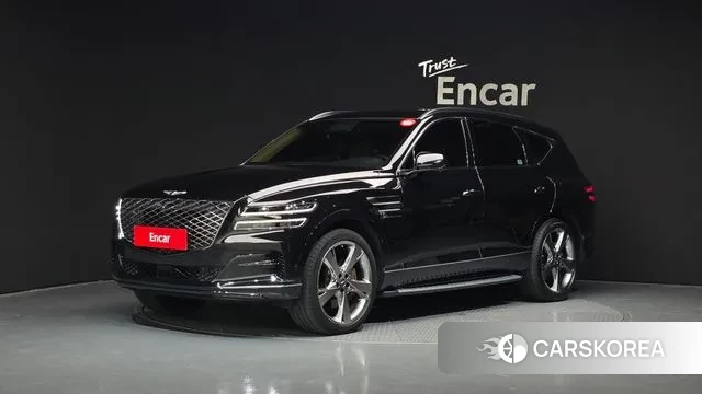 Genesis GV80 2021 Черный из Кореи