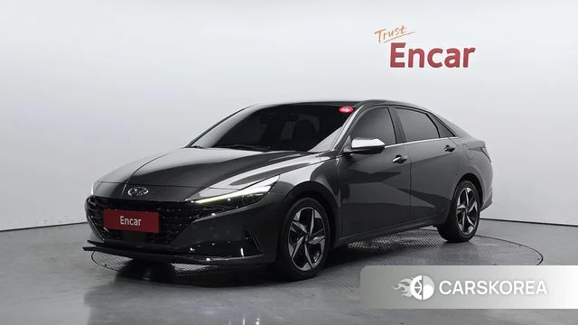Hyundai Avante (CN7) 2021 Серый из Кореи