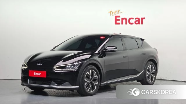 Kia EV6 2022 Черный из Кореи