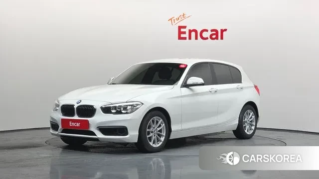 BMW 1 Series (F20) 2018 Белый из Кореи