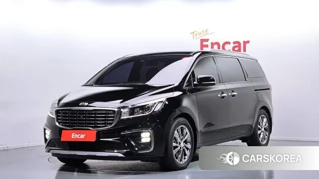 Kia The New Carnival 2019 Черный из Кореи