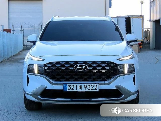 Hyundai The New Santa Fe 2022 Белый из Кореи