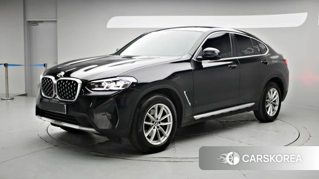BMW X4 (G02) 2022 Черный из Кореи
