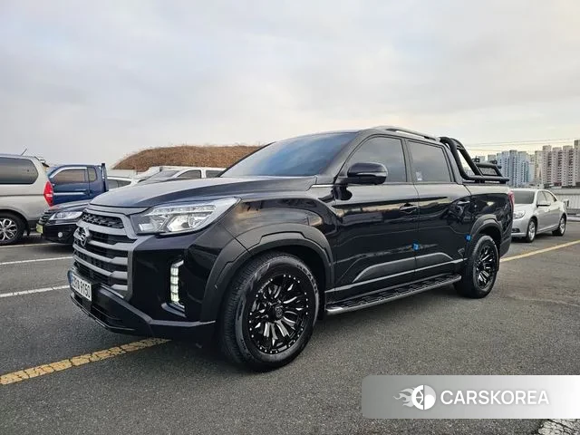 Ssangyong The New Rexton Sport 2022 Черный из Кореи