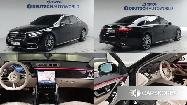 Mercedes-Benz S-Class W223 2021 Черный из Кореи