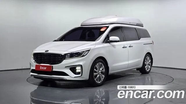Kia The New Carnival 2019 Белый из Кореи