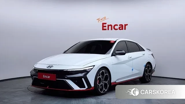 Hyundai The New Avante (CN7) 2025 Белый из Кореи