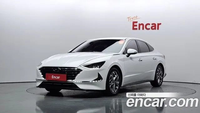 Hyundai Sonata (DN8) 2022 Белый из Кореи
