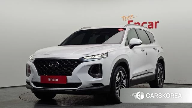 Hyundai Santa Fe TM 2019 Белый из Кореи