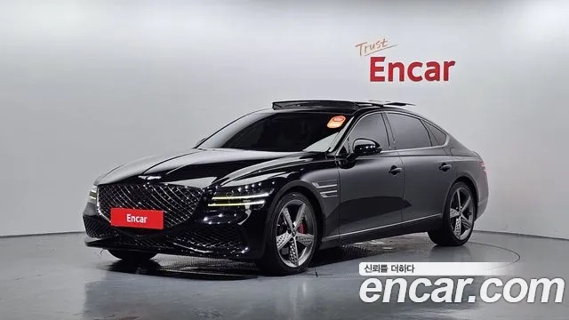 Genesis G80 (RG3) 2022 Черный из Кореи