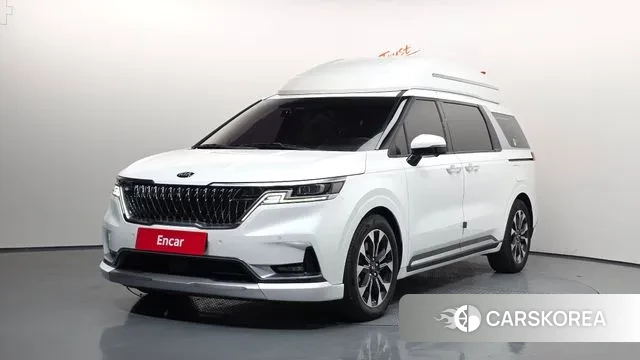 Kia Carnival 4th generation 2021 Белый из Кореи