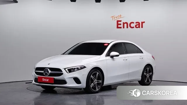 Mercedes-Benz A-Class W177 2020 Белый из Кореи