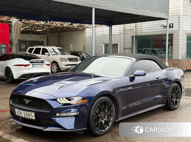Ford Mustang 2018 Синий из Кореи