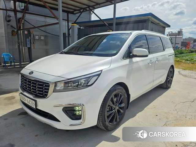 Kia The New Carnival 2019 Белый из Кореи
