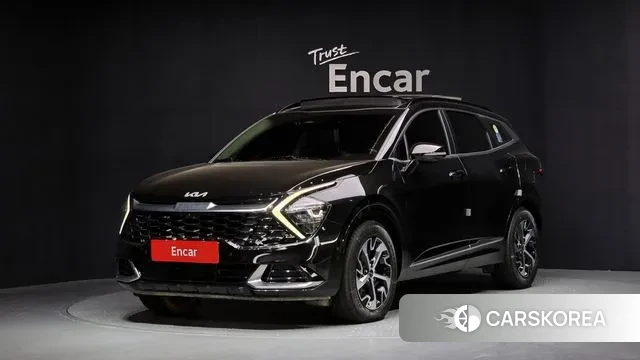 Kia Sportage 5th Generation Hybrid 2021 Черный из Кореи