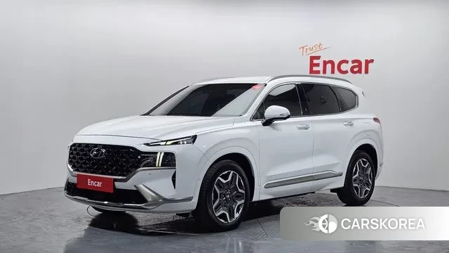 Hyundai The New Santa Fe 2022 Белый из Кореи