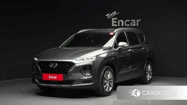Hyundai Santa Fe TM 2018 Серый из Кореи