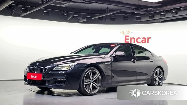 BMW 6 Series (F12) 2018 Черный из Кореи