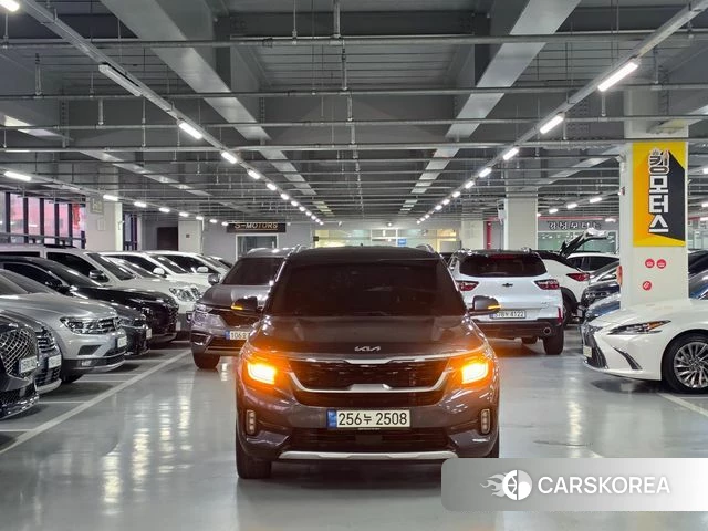 Kia Seltos 2021 Синий из Кореи