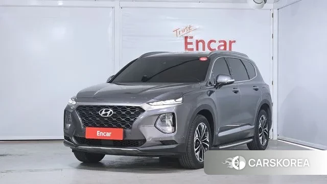 Hyundai Santa Fe TM 2018 Серый из Кореи
