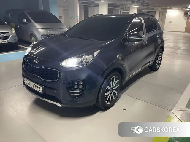 Kia Sportage 4th Generation 2018 Синий из Кореи