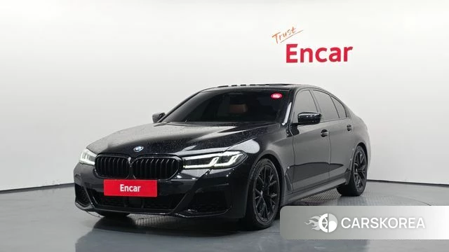 BMW 5 Series (G30) 2021 Черный из Кореи