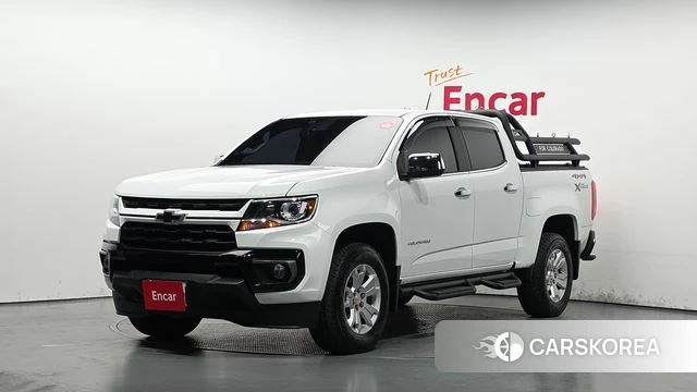 Chevrolet (GM Daewoo) Real New Colorado 2022 Белый из Кореи