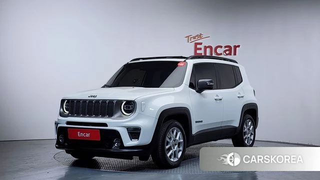 Jeep Renegade 2021 Белый из Кореи