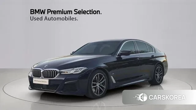 BMW 5 Series (G30) 2021 Черный из Кореи