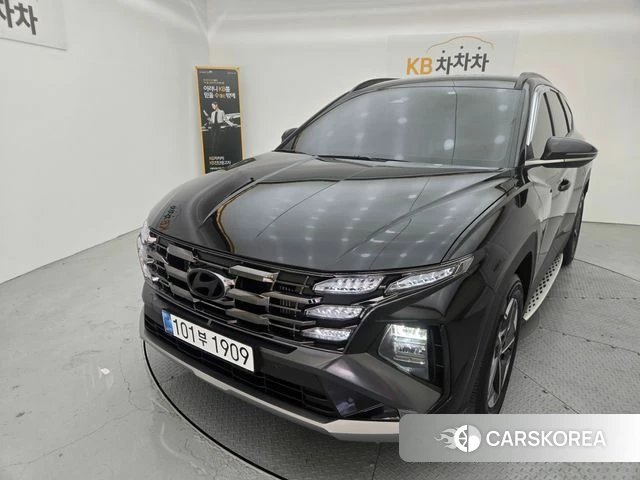 Hyundai The New Tucson (NX4) 2024 Черный из Кореи