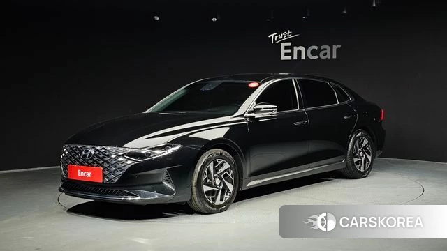 Hyundai The New Grandeur IG Hybrid 2021 Черный из Кореи
