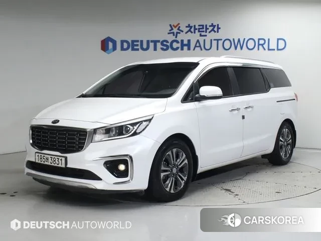 Kia The New Carnival 2018 Белый из Кореи