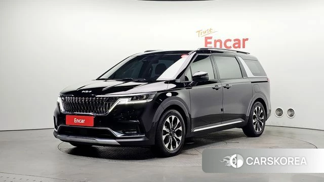 Kia Carnival 4th generation 2021 Черный из Кореи