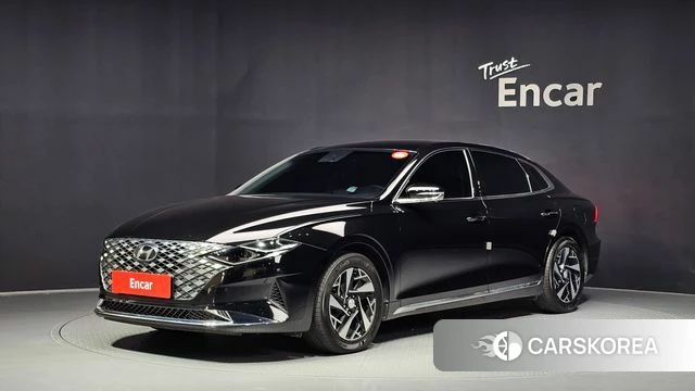 Hyundai The New Grandeur IG Hybrid 2021 Черный из Кореи