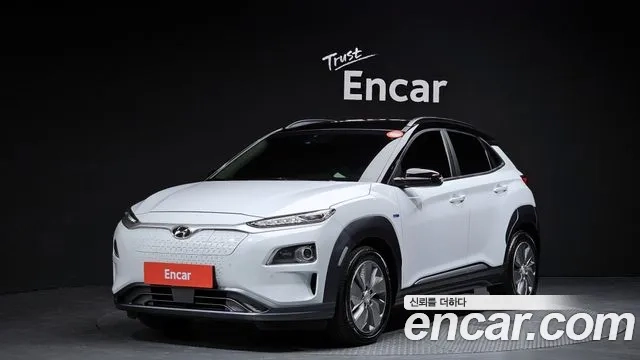 Hyundai Kona Electric 2020 Белый из Кореи