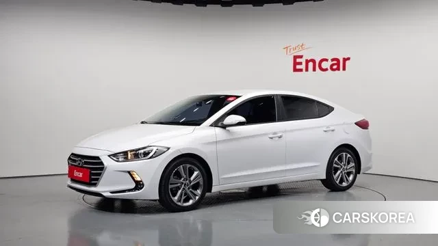 Hyundai Avante AD 2018 Белый из Кореи