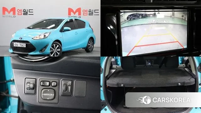 Toyota Prius C 2018 Синий нефрит из Кореи