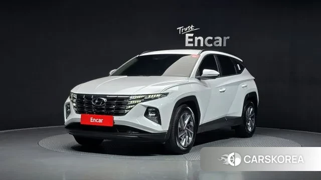 Hyundai Tucson Hybrid (NX4) 2023 Белый из Кореи