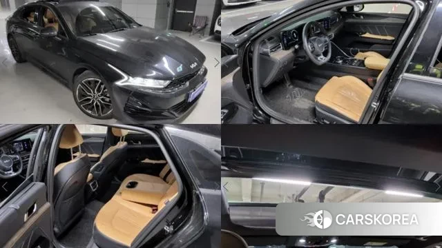 Kia K5 3rd generation 2022 Черный из Кореи