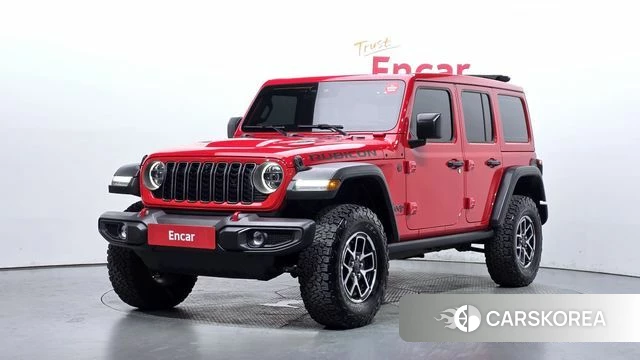 Jeep Wrangler (JL) 2024 Красный из Кореи