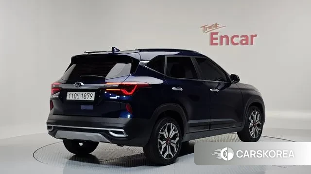 Kia Seltos 2021 Синий из Кореи