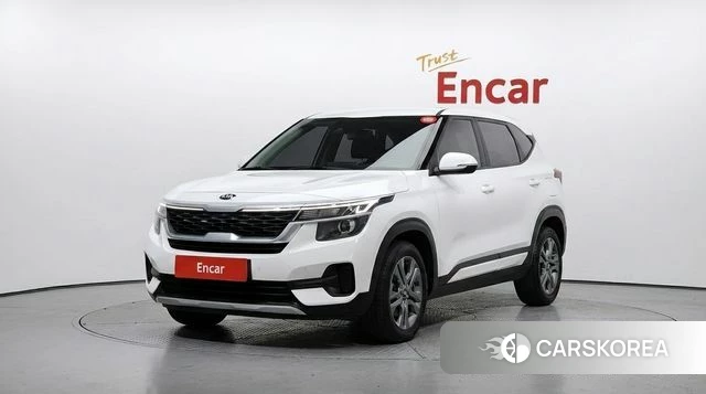 Kia Seltos 2021 Белый из Кореи